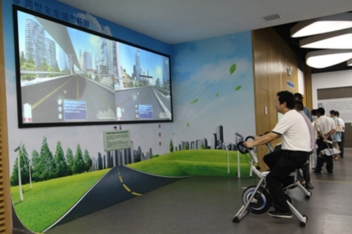 阳春公共安全虚拟自行车驾驶