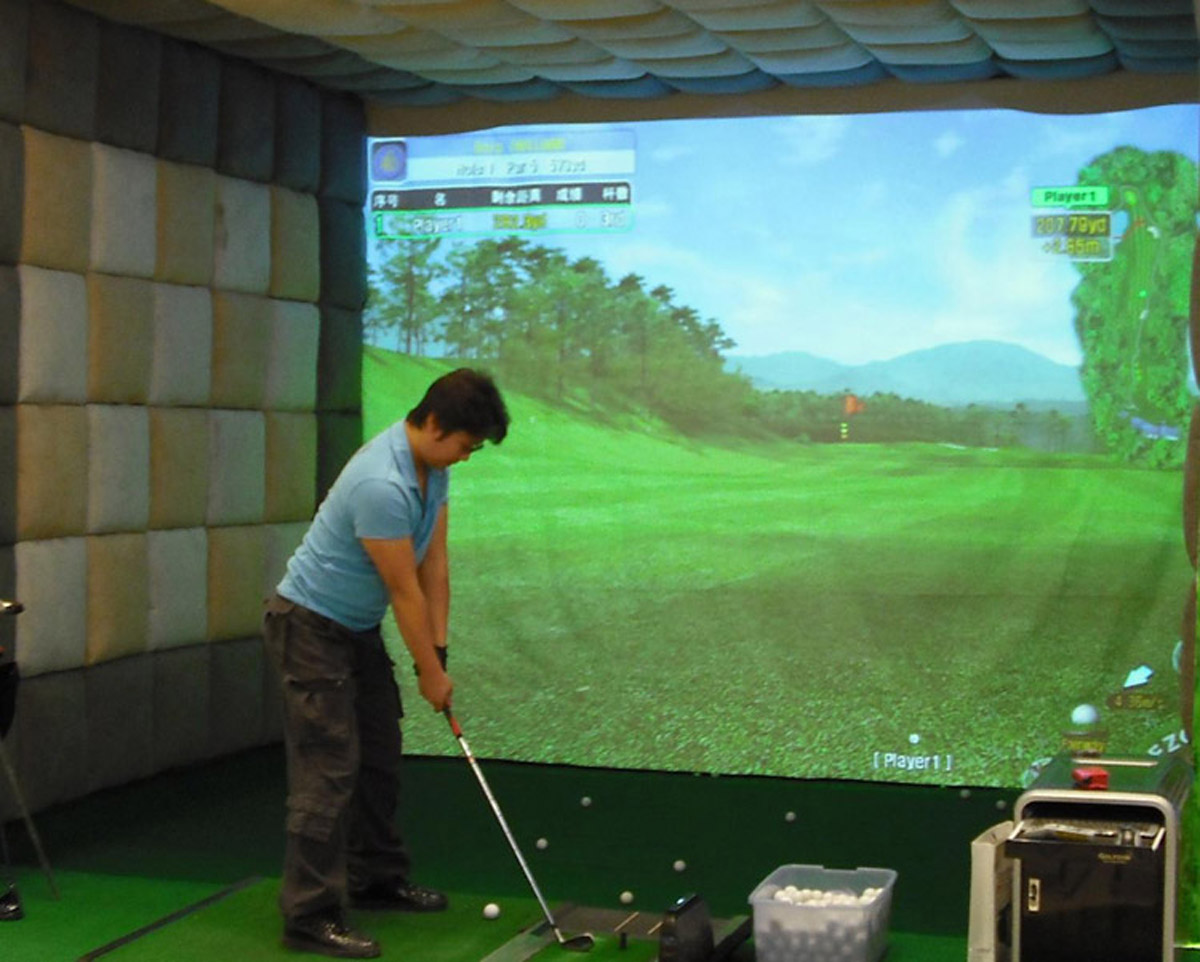 温县公共安全模拟高尔夫