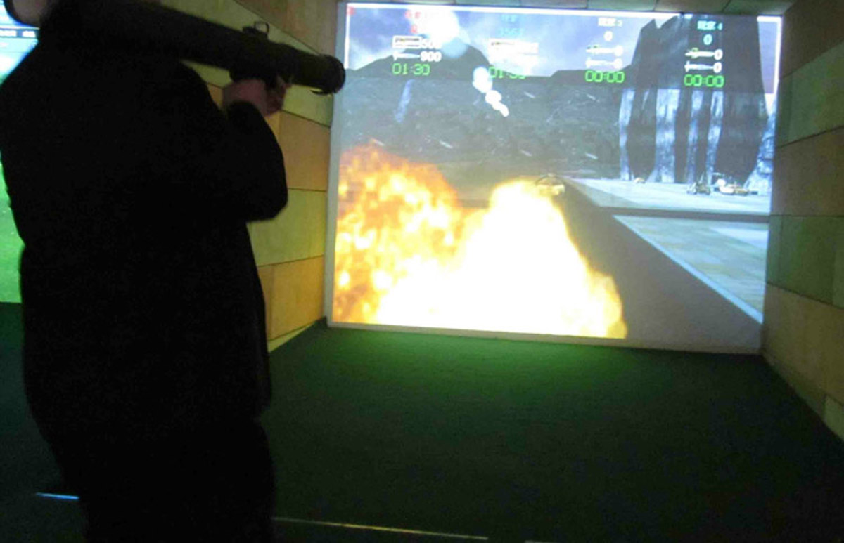 宝安公共安全模拟火箭筒