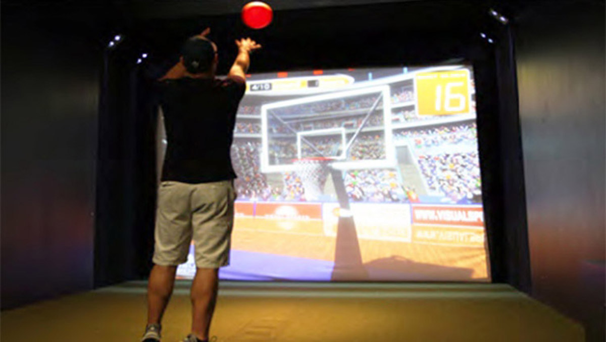 滨湖公共安全虚拟篮球体验