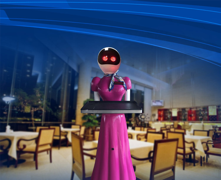 宝丰公共安全送餐机器人