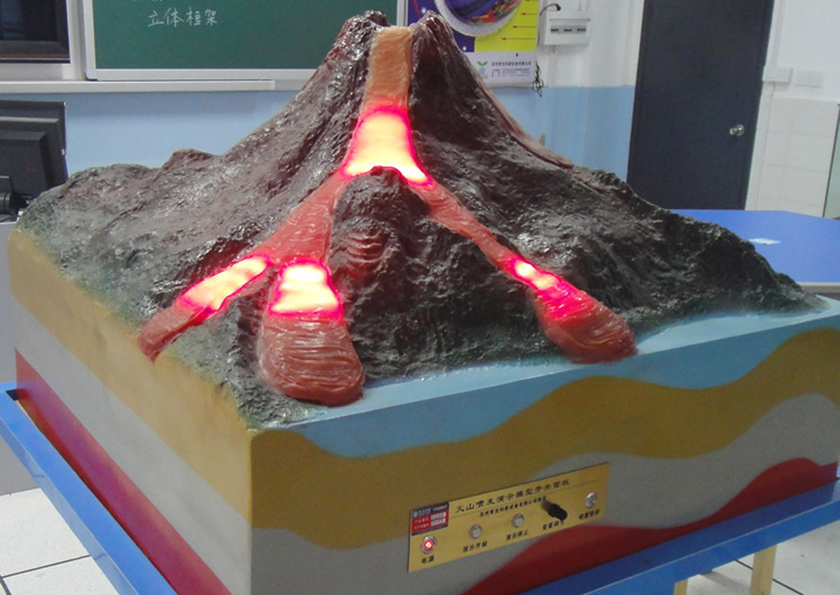 亚东公共安全火山喷发模拟